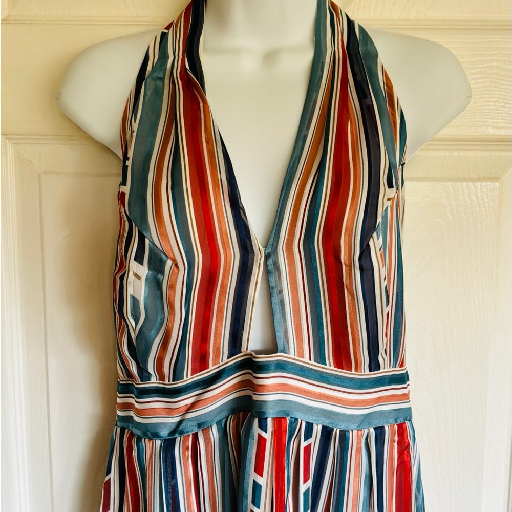 NWOT…ASTR..halter maxi dress